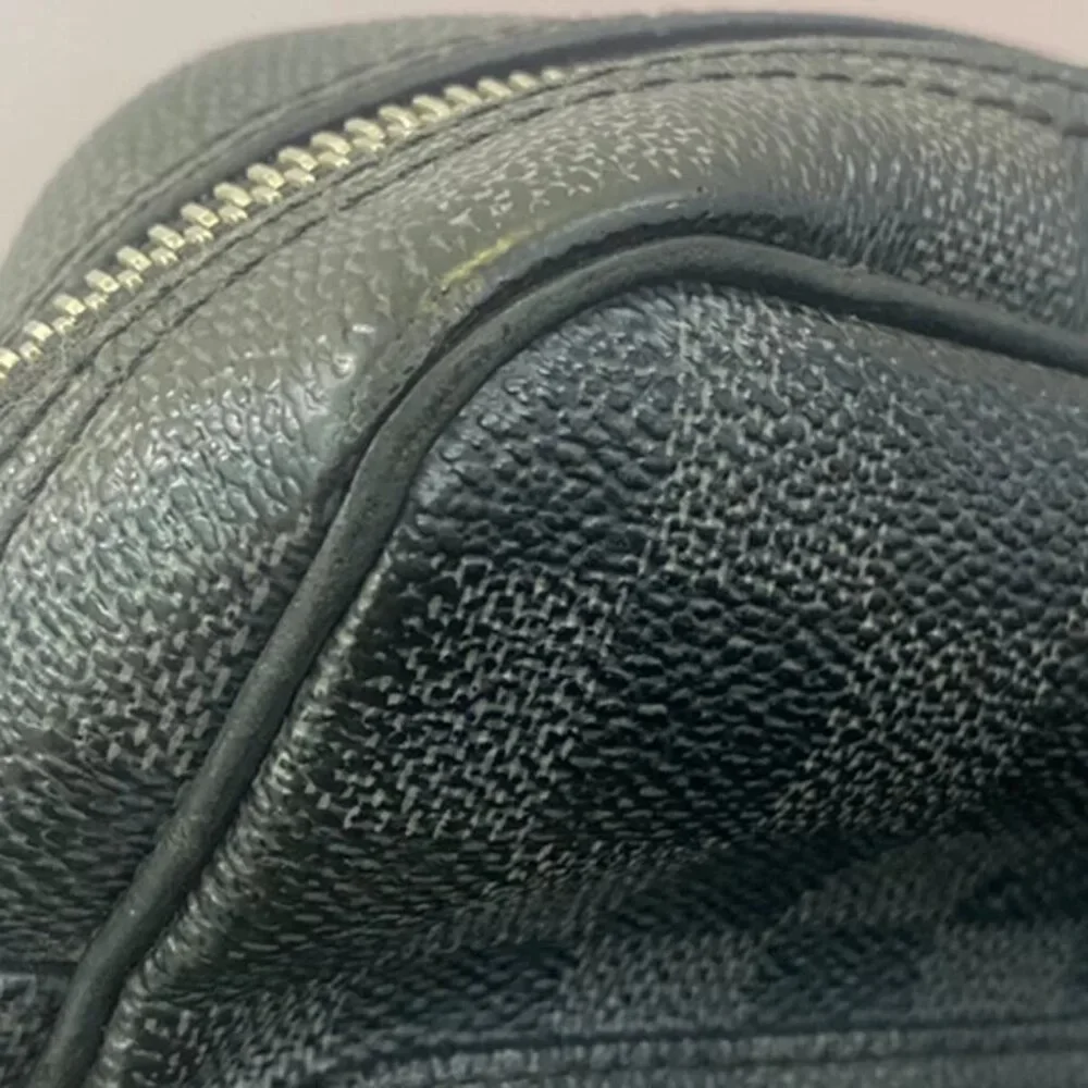 LOUIS VUITTON Rem Crossbody Shoulder Bag Damier Graphite Black